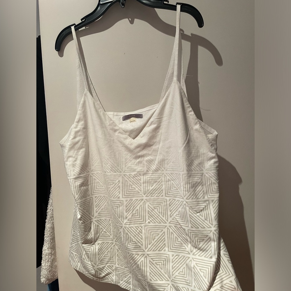 Off white tank top